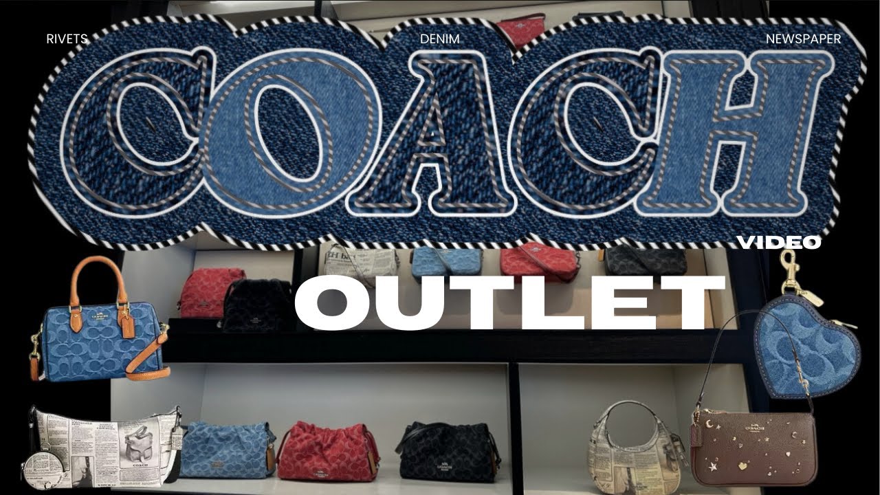 НОВИНКА 💙 COACH OUTLET: Джинсовая коллекция — подробный обзор 🩵 Стоит ли покупать или лучше пропу...