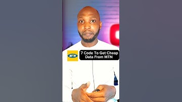 7 Code To Get Cheap Data From MTN | Cheapest Data Plan #cheapestdata #mtndata