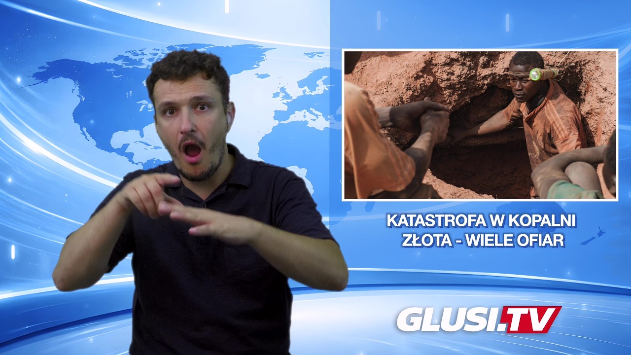 Katastrofa w kopalni złota - wiele ofiar