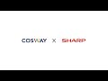 Cosway malaysia delighted with sharps exciting consumer electronics and business solutions