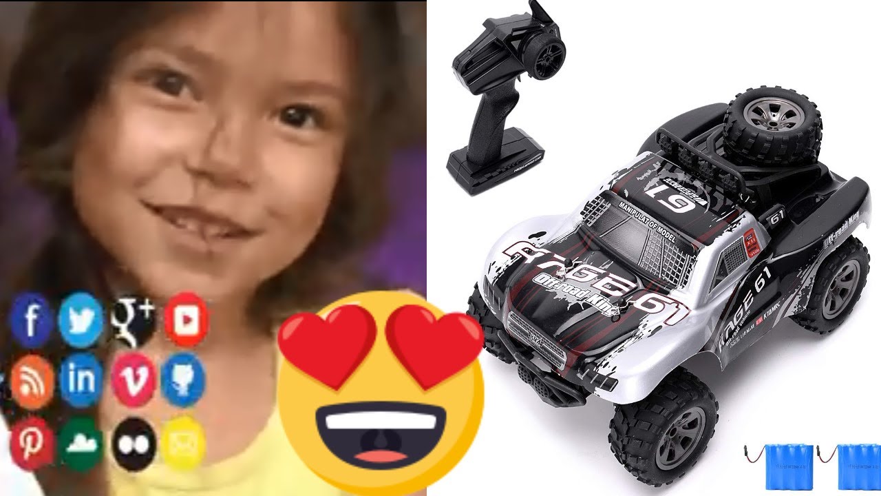 RC car toy unboxing and reviews, Jackie have blast indoor and outdoor