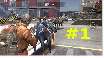 Zombie City Survival Gameplay Walkthrough  (Android, iOS) - Part 1