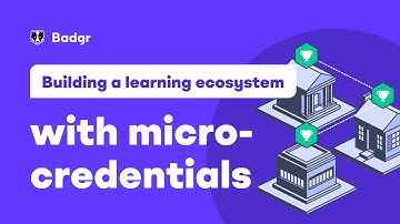 Building a learning ecosystem with micro-credentials