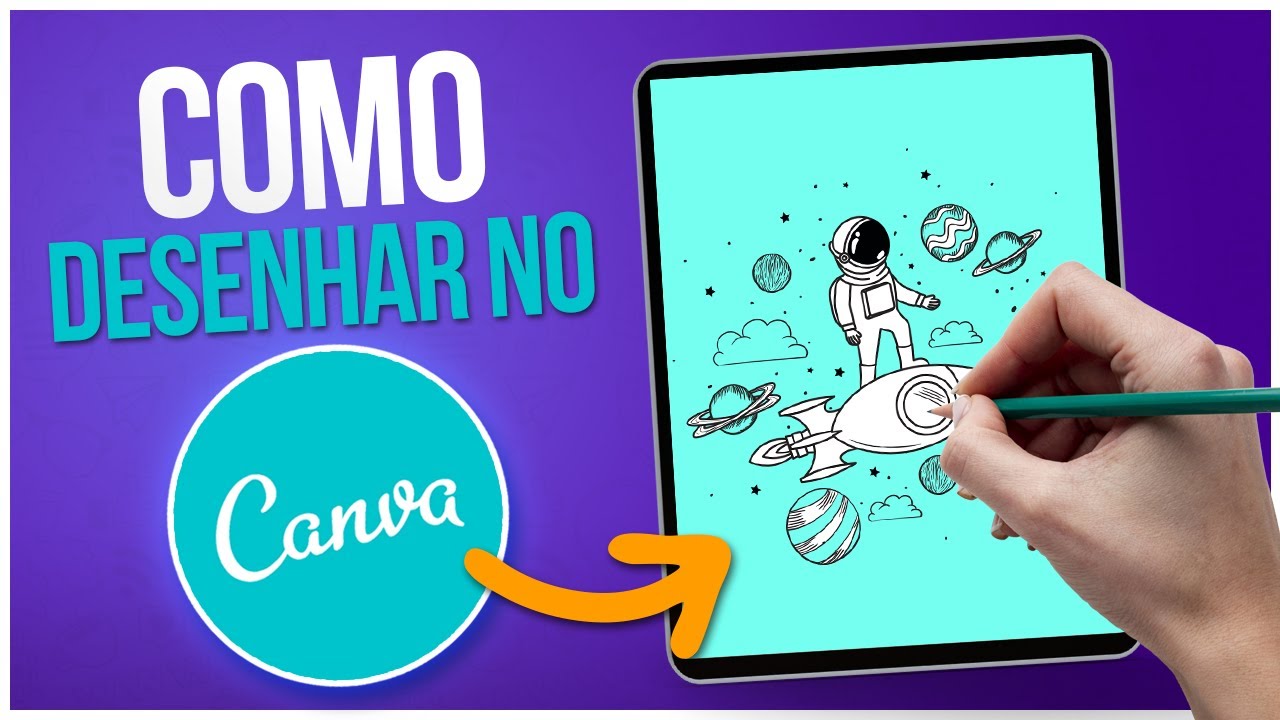 Como Desenhar Online e Grátis no Canva - Aprenda Como Desenhar no