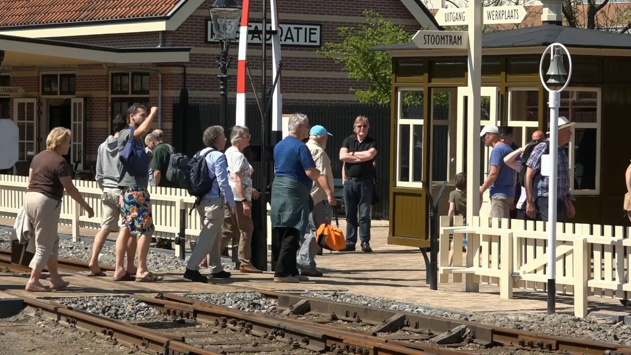 Stoom tram renovatie  Hoorn  N H  HD 1080P