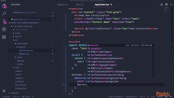Hands-On Web Development with Vue.js: Creating New Data on the Fly|packtpub.com