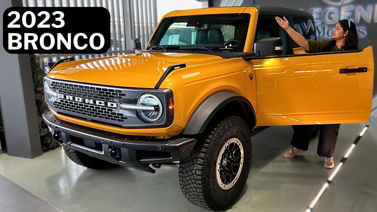 2023 Ford Bronco Badlands 2 Door Full Review in Hindi YouTube