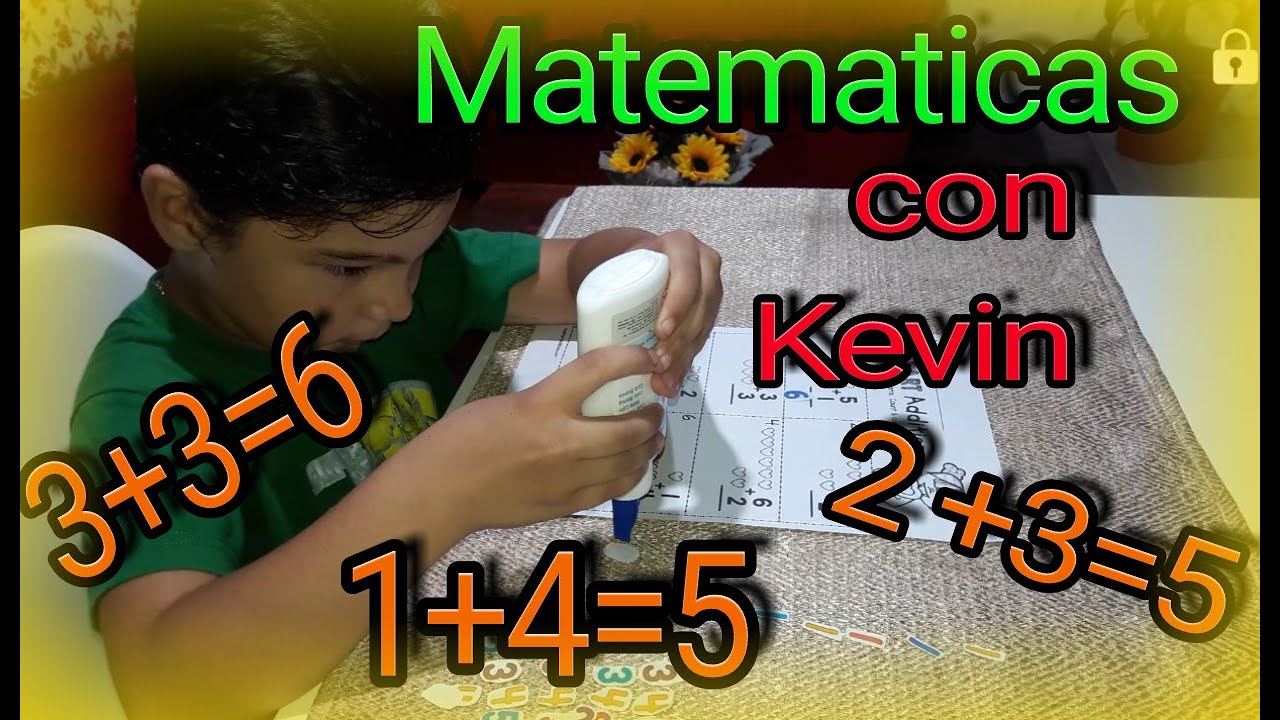 Hoy aprendamos matematicas con Kevin 👦 - YouTube