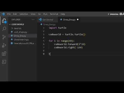 #Python #program  for #beginner example of #turtle #module #programming #coding #question #algorithm