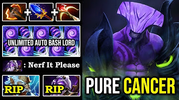 UNLIMITED AUTO BASH VOID Fury + Aghanim EZ Time Walk Triple Cleave 100% Counter Anyone 9K MMR DotA 2