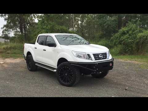 Nissan Navara Lifted with tyres and bars