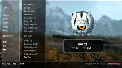 Skyrim: Fall Of The Space Core (Dialogue)