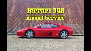Ferrari 348 Annual Service DIY Full Step by Step Process