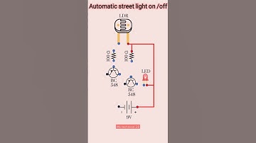 Automatic street light ON/OFF project. #ytshorts #shorts #viral #video #electronics