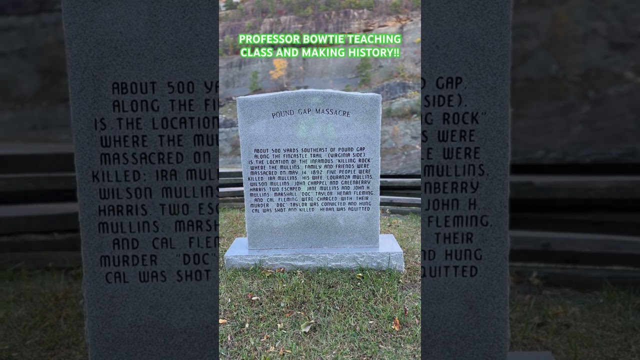 POUND GAP MASSACRE:POUND GAP,KENTUCKY.