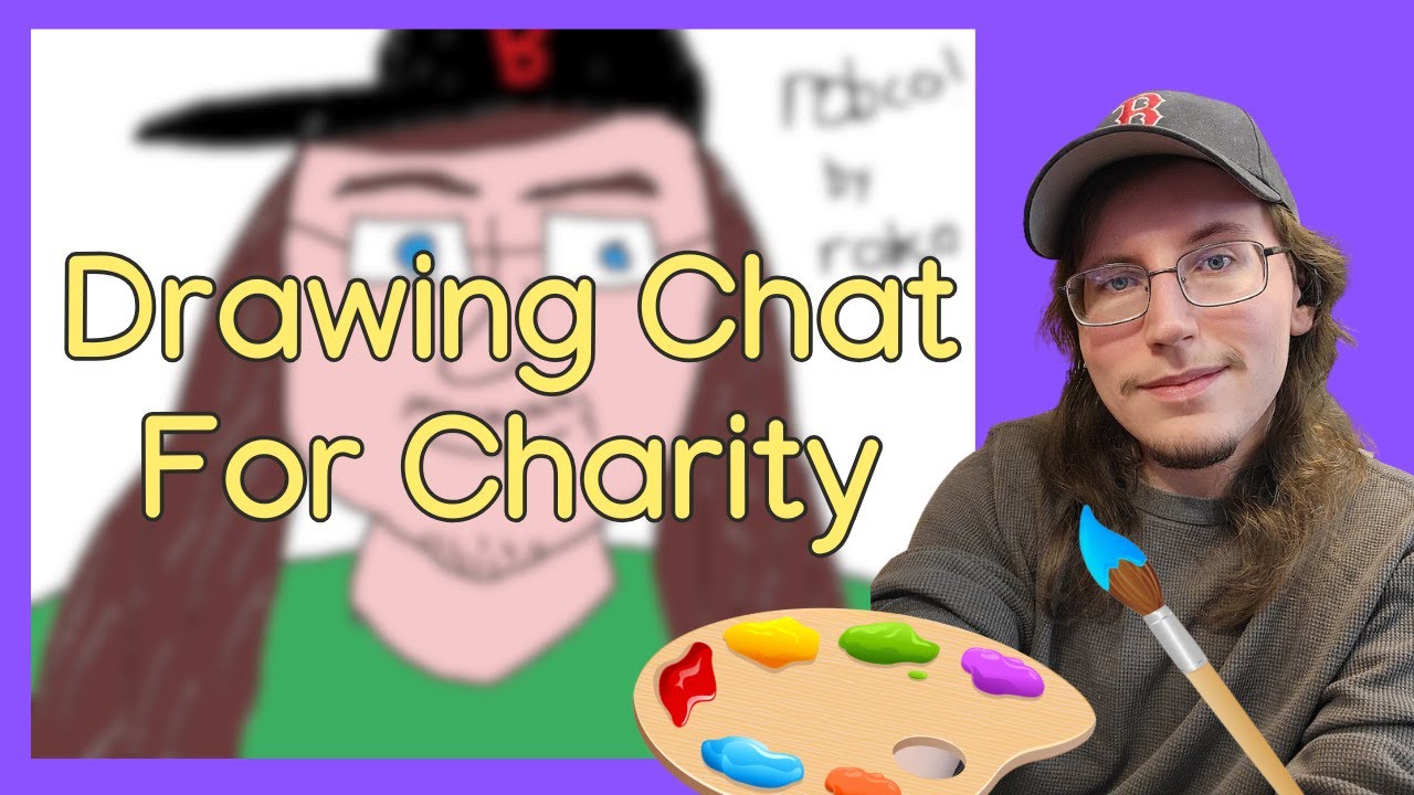 Art Stream! Drawing Chat Badly for Charity