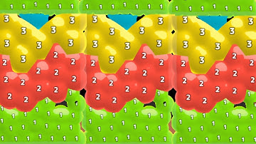 Melty Bubble vs Alphabet Jelly Puzzle - 2048 ball game Gameplay walkthrough Android, iOS Levels #3