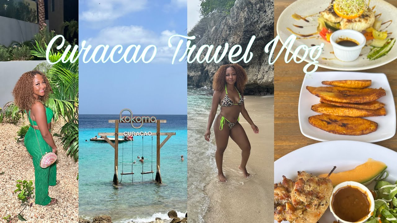 Curacao Travel Vlog! Beach hopping & exploring the island | Nightlife & Restaurants