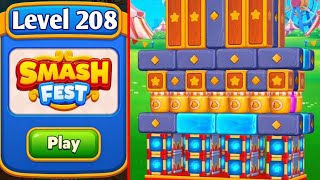 Smash Fest Level 208 Game Walkthrough