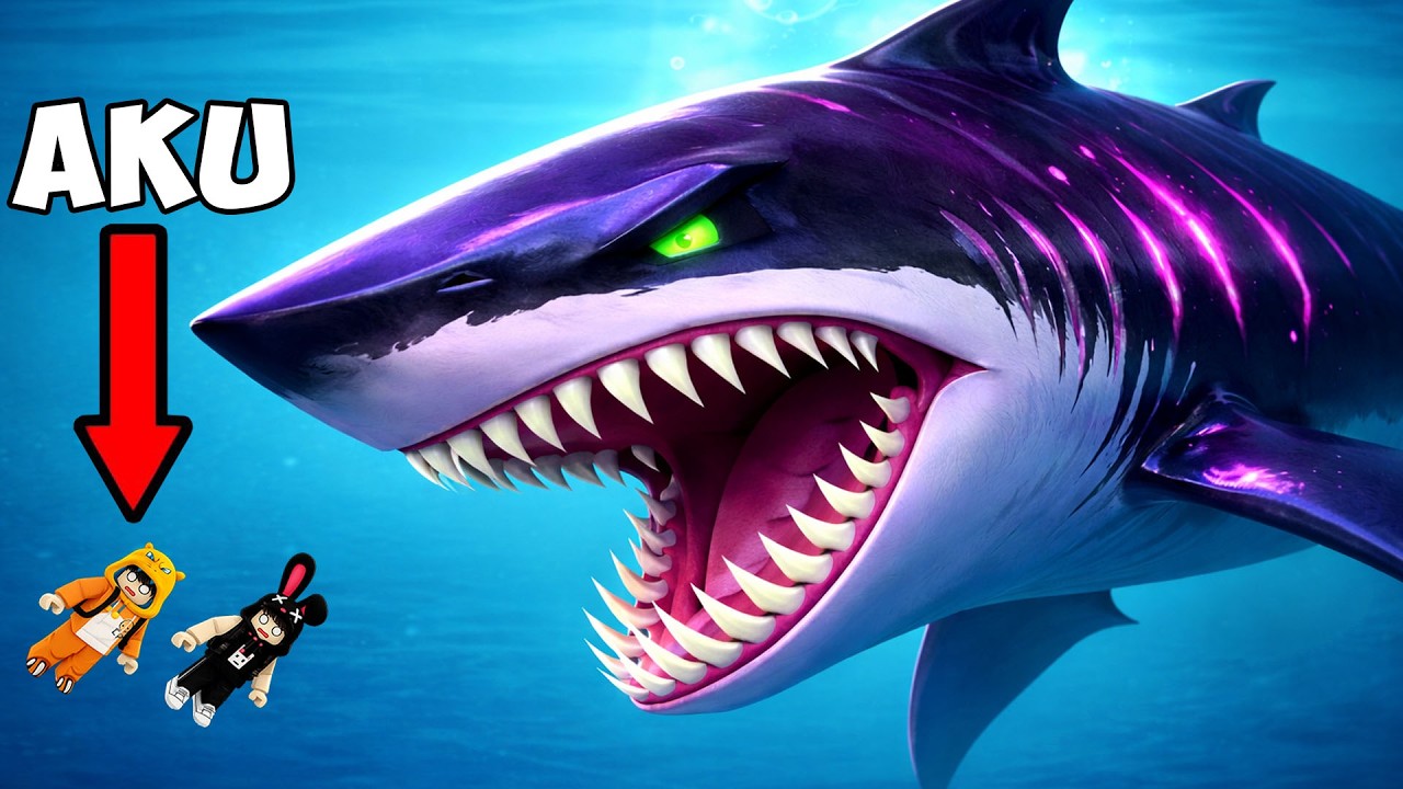 Ferix, Kezri Dan Ciko Menangkap Ikan Besar Di Dasar Laut! ROBLOX