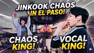 EL PASO DARKNESS! Jinkook Returns to His Mischief at Soundcheck Day 1