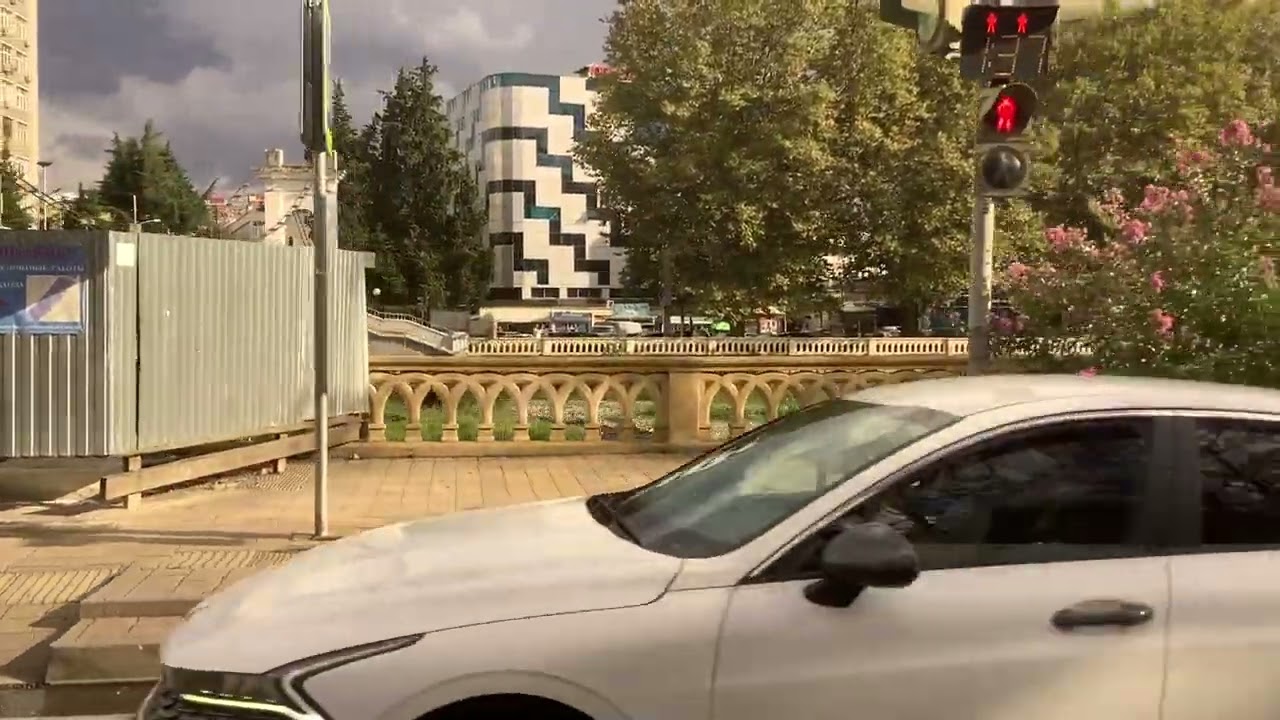 Поездка на автобусе 551 от ТЦ МореМолл до Вокзала Олимпийский парк