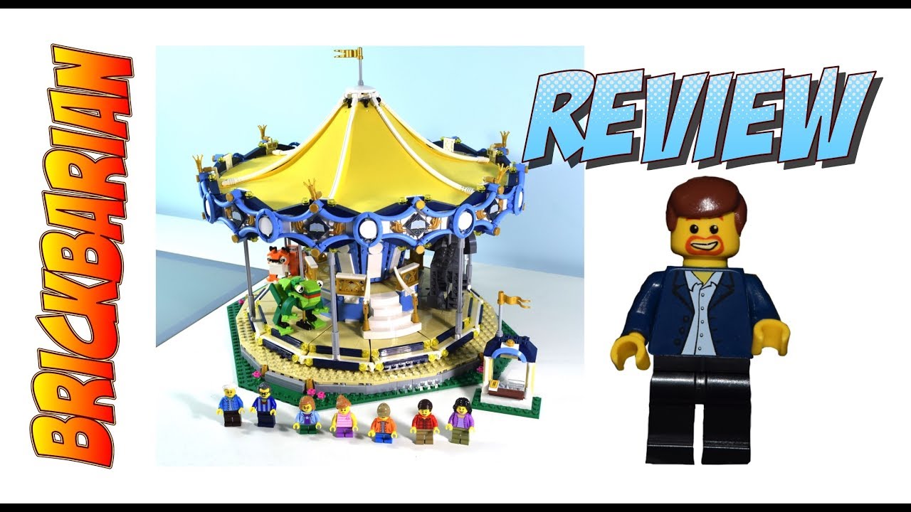 Lego Carousel 10257 Speed Review