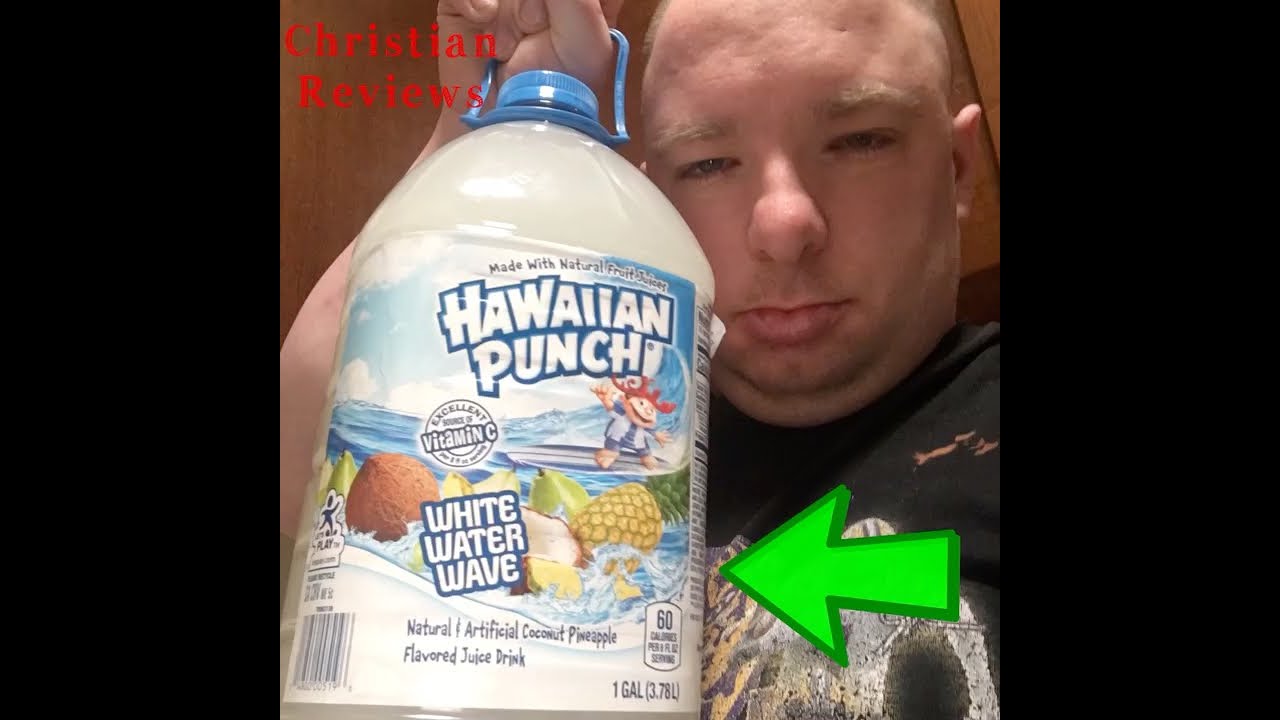 Hawaiian Punch White Water Wave, 1 gal