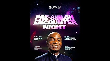 4TH PRE-SHILOH ENCOUNTER AND HOLY COMMUNION SERVICE  | 16, NOVEMBER 2025 | FAITH TABERNACLE, OTA.