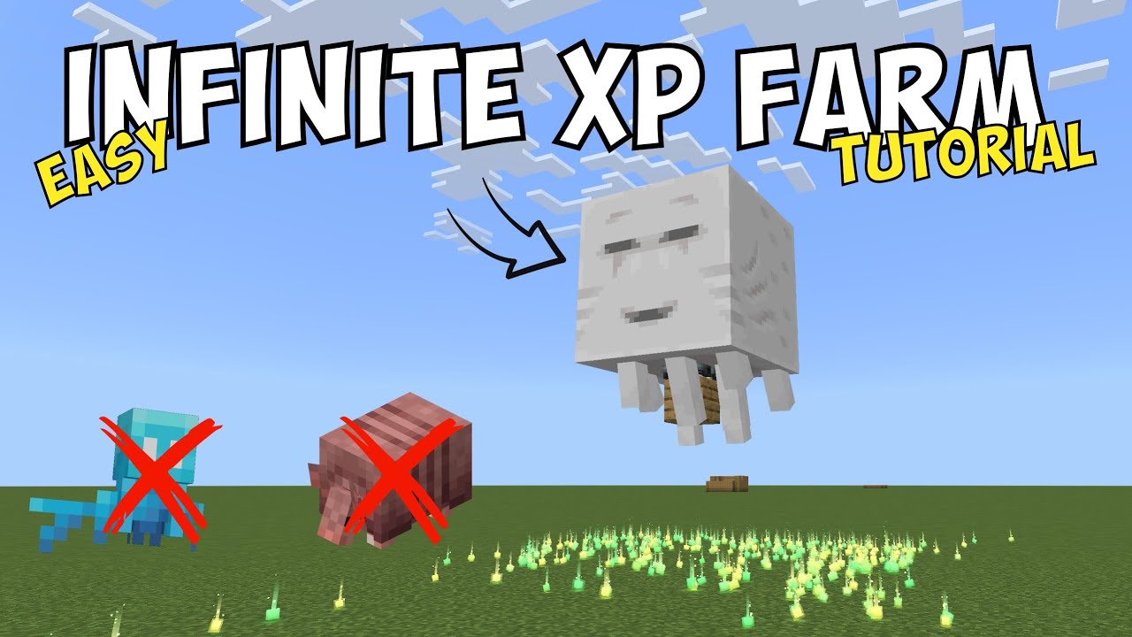 AMAZING INFINITE XP FARM for Minecraft Bedrock 1.21