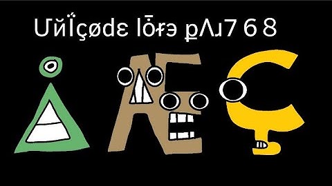 Unicode Lore part 68