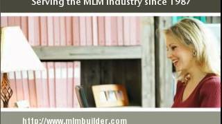 MLMBuilder MLM Software presented by MultiSoft Corporation MLM Software