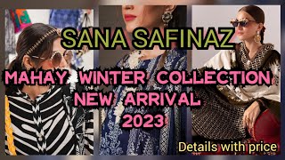 Sana Safinaz Mahay winter collection 2023/Mahay new arrival [VLOG #25] Safeena Bilal