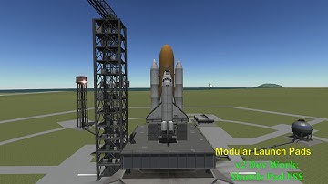 Kerbal Space Program Modular Launch Pads v2.0 Dev Demo: FSS Tower + Launch