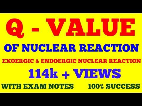 Video: Za endoergijske reakcije q vrijednost je?