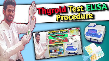 Thyroid Test in Hindi | tsh test in hindi procedure|tsh test Elisa procedure#medical #laboratory