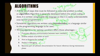 unit 1 session 3 - l3 - Algorithms