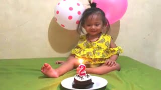 Download lagu TIUP LILIN SELAMAT ULANG TAHUN SASKIA |  HAPPY 2ND BIRTHDAY