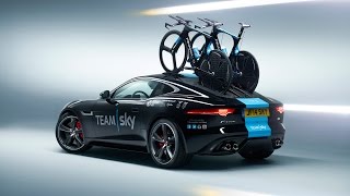 Jaguar present Team Sky with concept F-Type Time Trial Support Car