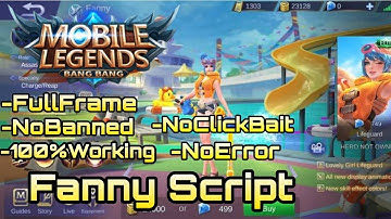 FANNY LIFEGUARD SKIN SCRIPT | FULL EFFECT 100% WORKS