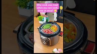 3 Grid Electric Cooker | Triple Burner Electric Hot Plate  #cookingsolutions #kitchenessentials #diy