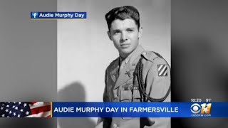 Farmersville celebrates Audie Murphy Day
