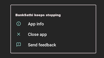 How to fix BankSathi keeps stopping close app problem android 2025