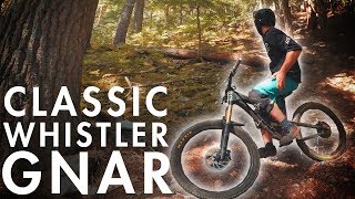 ARE OLD SCHOOL TRAILS STILL GNARLY? | Riding the classic Gargamel and the new Zanarchy trails