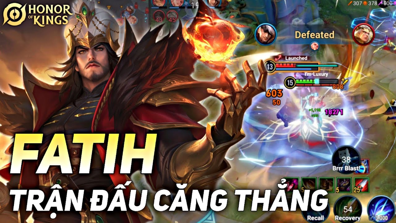 [ HONOR OF KINGS GLOBAL ] FATIH - XOAY TRỞ TRẬN ĐẤU GÁNH TEAM CÙNG ĐẤU SĨ CỰC KHOẺ