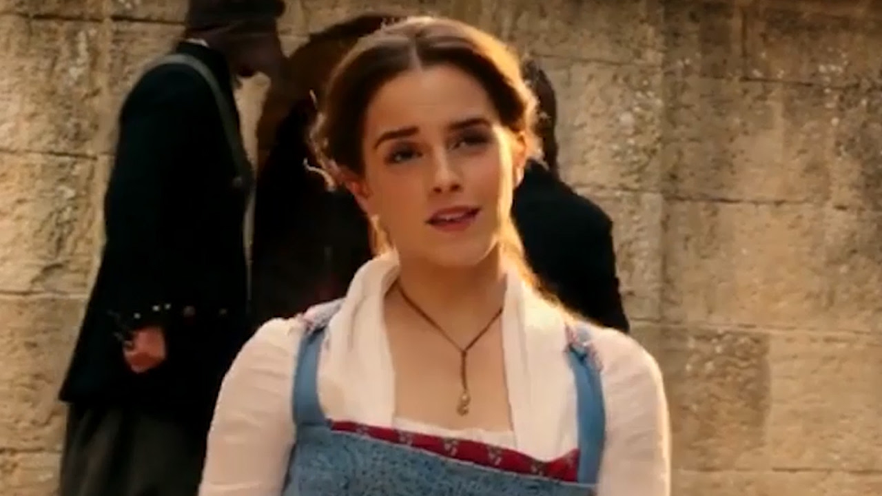 Emma Watson SINGS "Belle" In New Beauty And The Beast Clip - YouTube