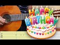 Happy birt.ay  guitarra tutorial  fcil  cover