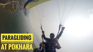 Paragliding in sarangkot,pokhara