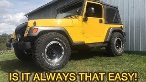 HOW TO EASILY REPLACE PCV VALVES ON A JEEP WRANGLER TJ