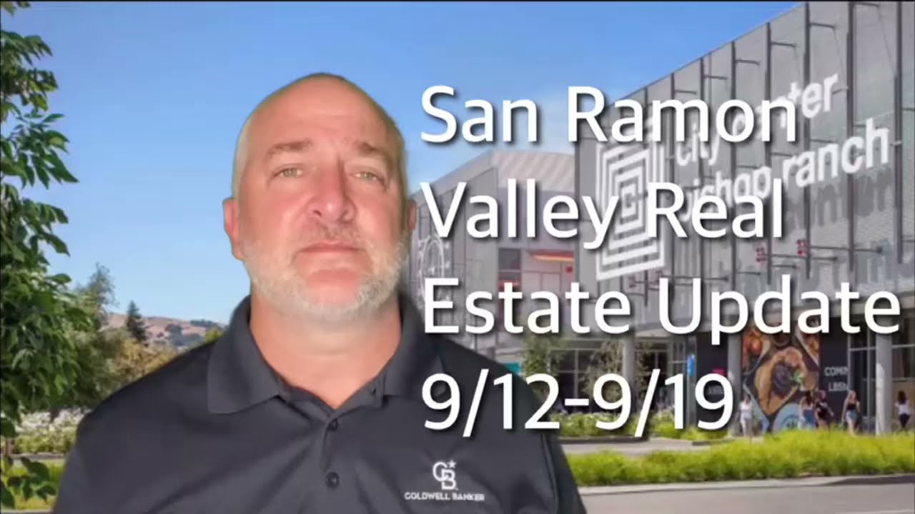 San Ramon Valley Real Estate Market Update week ending 9/19/2021 😁👍
